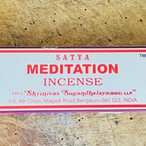 Encens batons Satya Méditation
