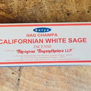 Encens batons Satya Californian White Sage