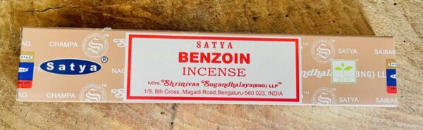 Encens batons Satya Benzoin