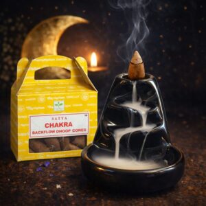 Encens cônes Satya Backflow Chakra