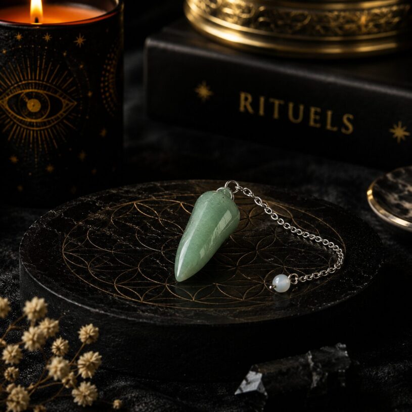 Pendule Goutte Aventurine