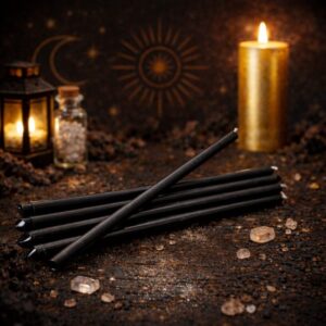 Bougies de Rituel Noires