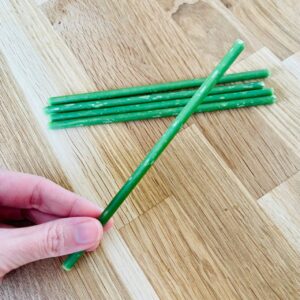 bougie rituel verte