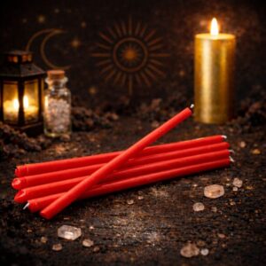 Bougies de Rituel Rouges
