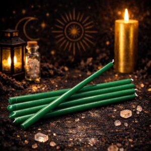 Bougies de Rituel Vertes