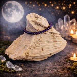 Bracelet Améthyste Foncée 4