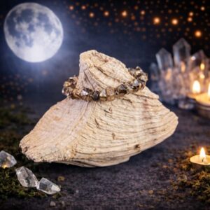 Bracelet Quartz Fumé Baroque