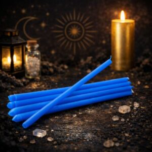 Bougies de Rituel Bleues