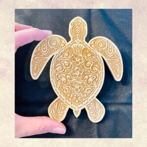 plaque bois tortue