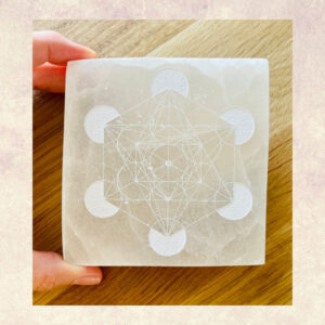 plaque selenite métatron