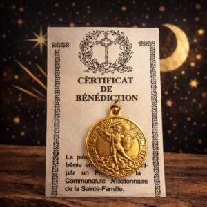 Médaille St Michel Dorée