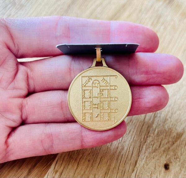 pendentif Lune doré