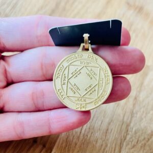 pendentif soleil doré