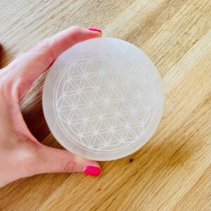 selenite fleur de vie