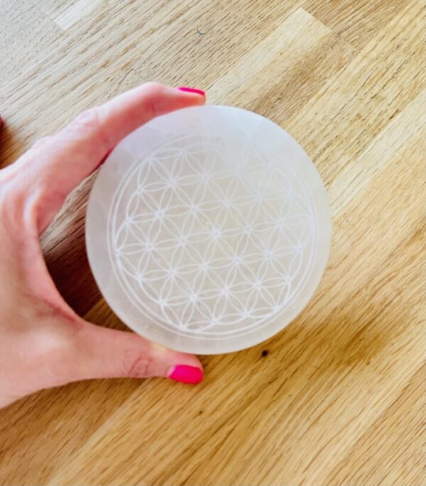 selenite fleur de vie
