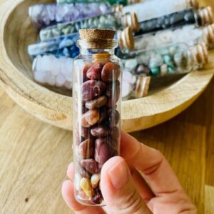 fiole aventurine rouge