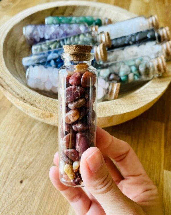 fiole aventurine rouge