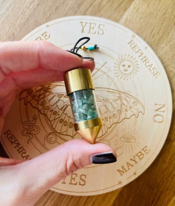 pendule aventurine