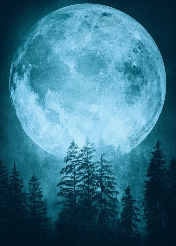 la lune bleue