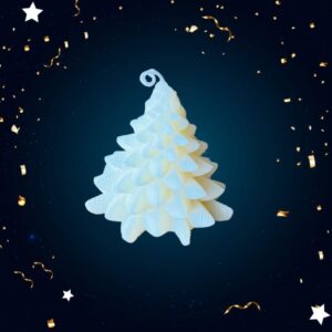 bougie en sapin de noel