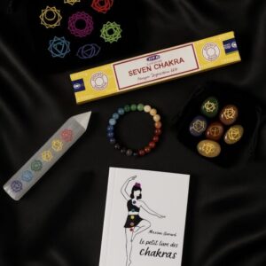 une box holistique complète dédiée aux chakras