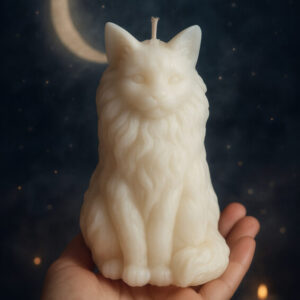 Bougie Chat Mystique