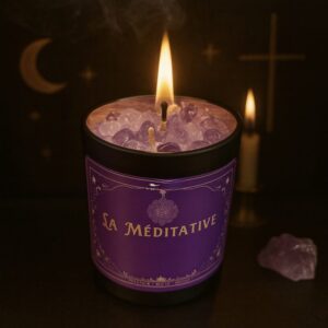 Bougie d'Intention La Méditative