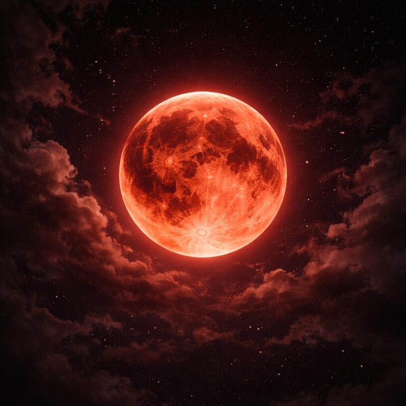 une image de pleine lune qui montre les rituels à faire les soirs de pleine lune