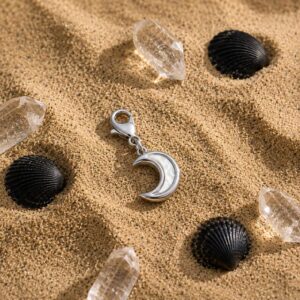 Charms Argenté Lune
