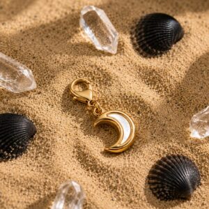 Charms Doré Lune