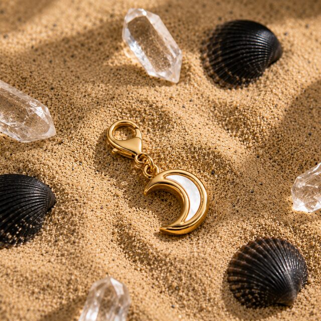 Charms Doré Lune