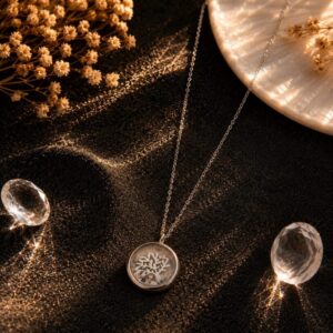 Collier Argenté Arbre de Vie